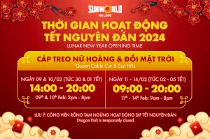 Sun World Hạ Long Quảng Ninh thời gian hoạt động Tết Nguyên Đán 2024